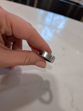 Oura Ring Silver Gen 3 Size 8